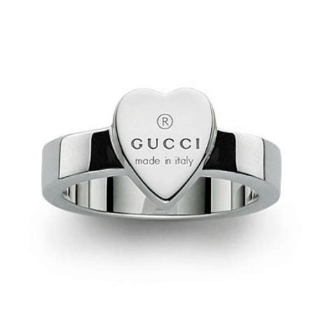 anello gucci uomo ybc|Anello Gucci con cuore argento .